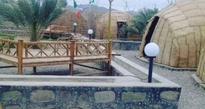 اقامتگاه بومگردی دزک سراوان در سیستان بلوچستان