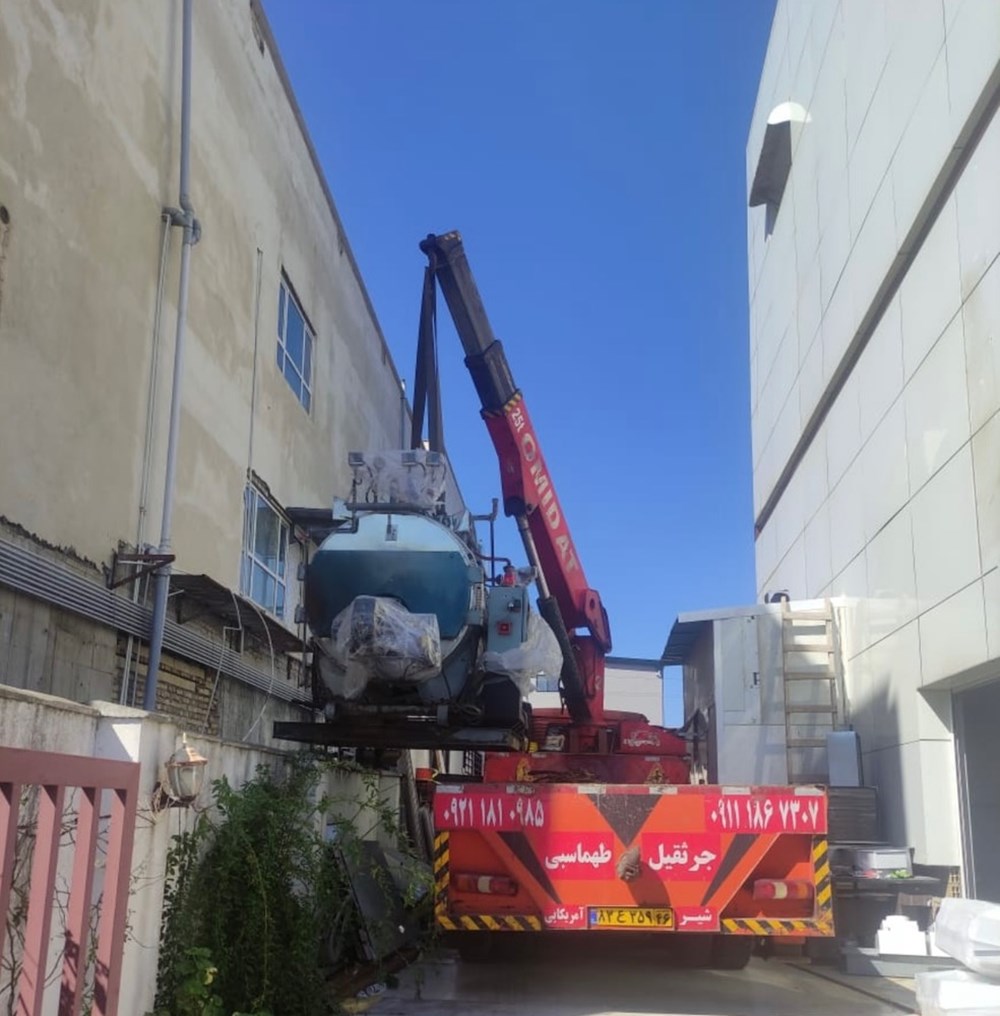 خدمات جرثقیل طهماسبی در بندرانزلی